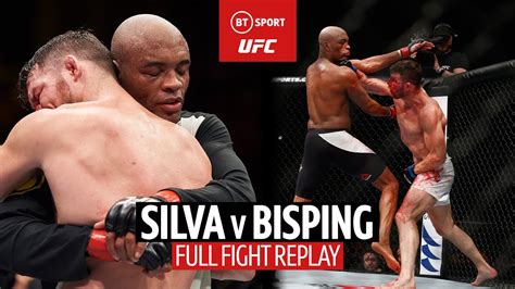Michael Bisping's incredible win over Anderson Silva!.